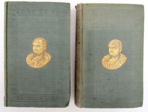 LIBERTY OF ROME, TWO VOLUMES, ANTIQUE HISTORY, ILLUSTRATED IN ENGLISH, 1849