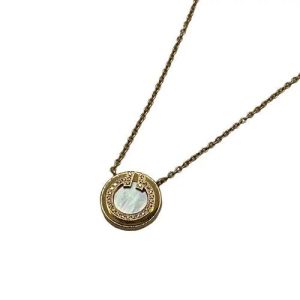 TIFFANY & CO. T TOE CIRCLE DIAMOND 18K YELLOW GOLD NECKLACE