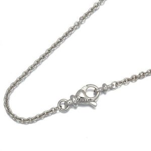 BVLGARI 18K WHITE GOLD CHAIN NECKLACE