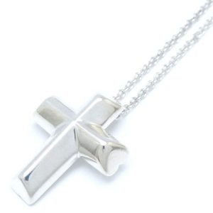 TIFFANY & CO. TENDERNESS HEART CROSS NECKLACE