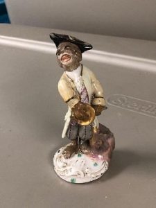 MEISSEN MUSIC MONKEY FIGURE