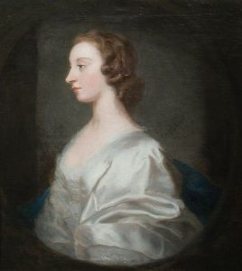 PORTRAIT OF A LADY OIL PAINTING