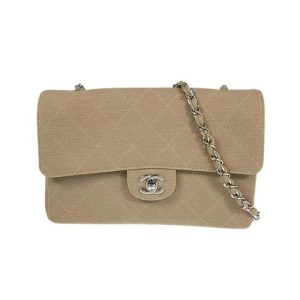 CHANEL MATRASSE JERSEY CHAIN SHOULDER BAG