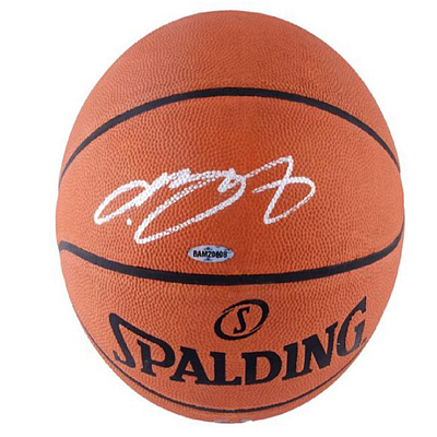 Autographed NBA Basketball MVP players